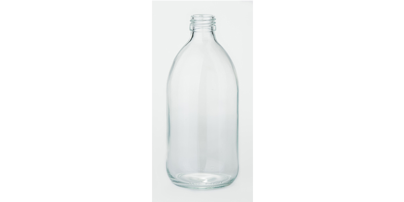 500 ml szintelen üveg