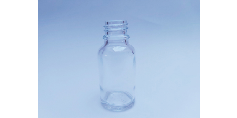 20 ml cseppentős üveg, átlátszó