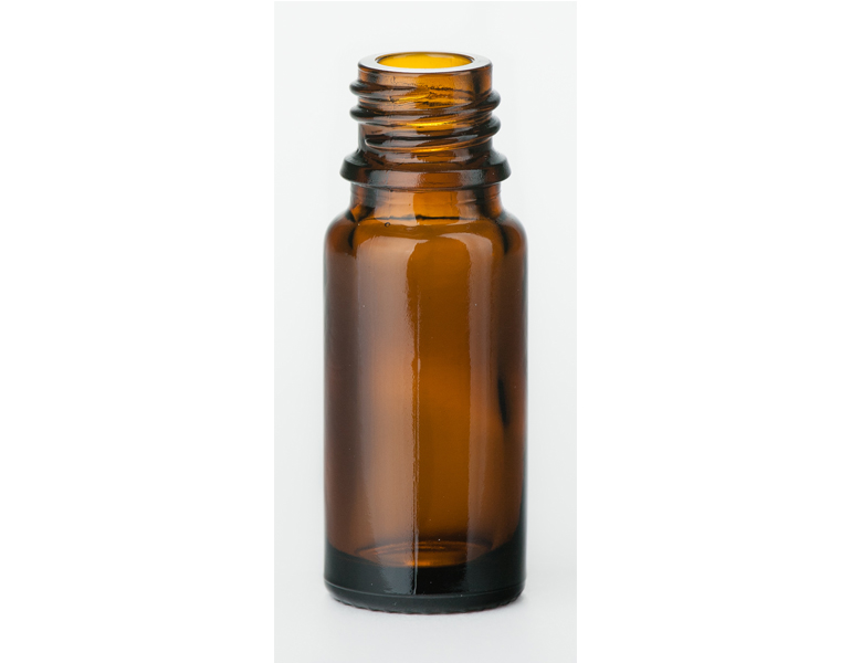 10 ml dropper bottle  H: 63,7 mm, amber