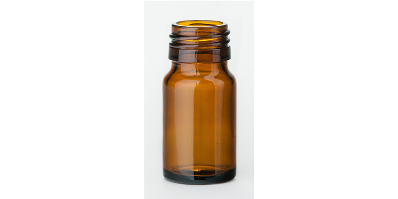 30 ml syrup bottle PP 28, amber