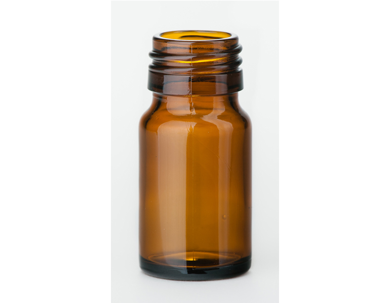 30 ml syrup bottle PP 28, amber