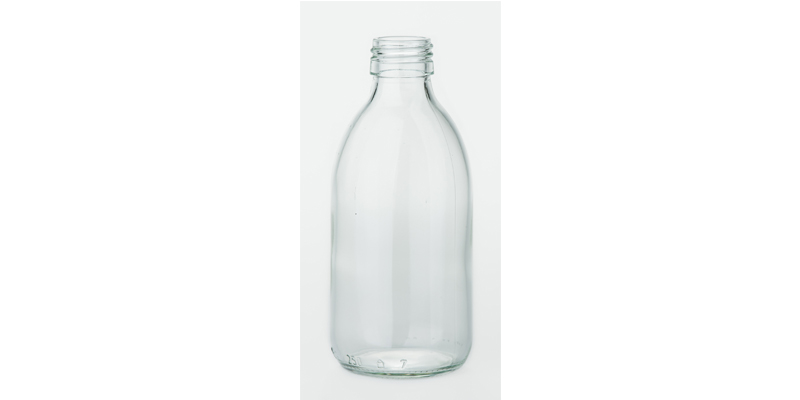 250 ml szintelen üveg