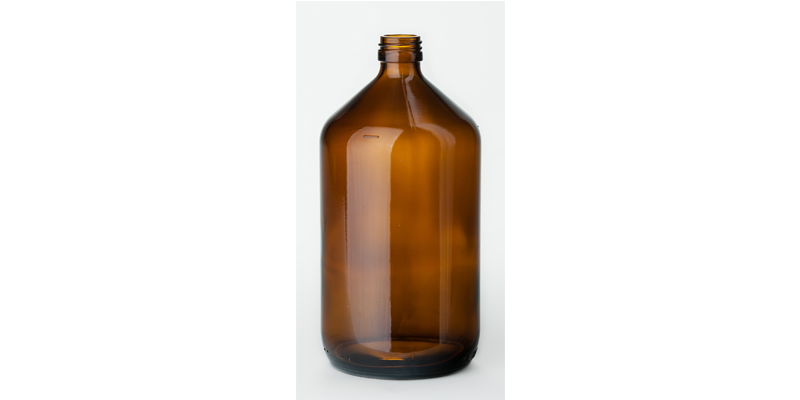 1000 ml veral bottle, amber